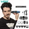 VGR 5 in 1 Mens Grooming Kit Professional Electric Shaver Beard and Nose Hair Trimmer Barber Hair Clipper Set V-108 3