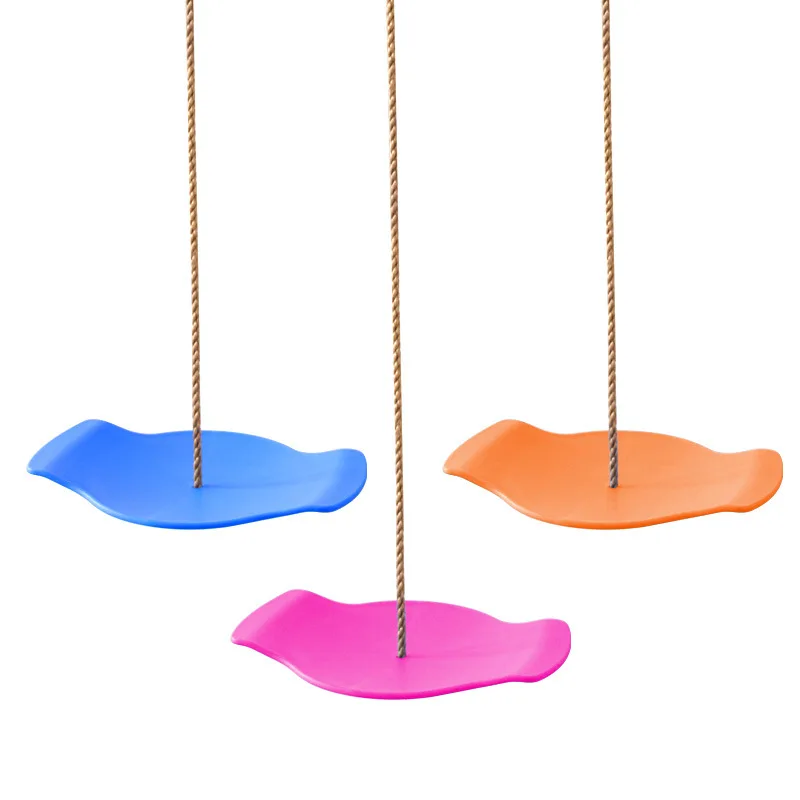 Children's Swing Butterfly Swing Single Outdoor Indoor Hanging Plate Plastic Entertainment Exercise Balance Durable Safety 6