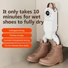 Intelligent Timer Shoe Dryer Adjustable Foldable Footwear Dryer Quick Drying Deodorizing Sterilizing Shoe Dryer Heater for Shoes 2