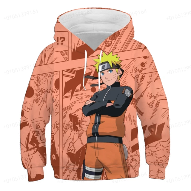 2023 New Naruto Children 3D Print Boys' Sweatshirt Fashion Casual Hoodie  Swirl Naruto Cool Kids Size 100-160 Cartoon Hoodies - AliExpress