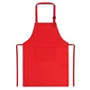 Children Baking Chef Apron Front Pocket Bib Boys Girls Apron Kitchen Craft Kids Apron Painting Cooking Baby Pinafore+Hat Sets 6