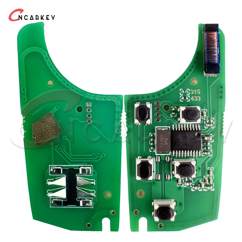 รีโมทกุญแจรถแบบไม่ใช่ Smart Key สำหรับ Opel Vauxhall Adam Insignia Karl Mokka Zafira C Astra J Cascade Corsa E ชิป ID46 HU100 315 433 Mhz 2