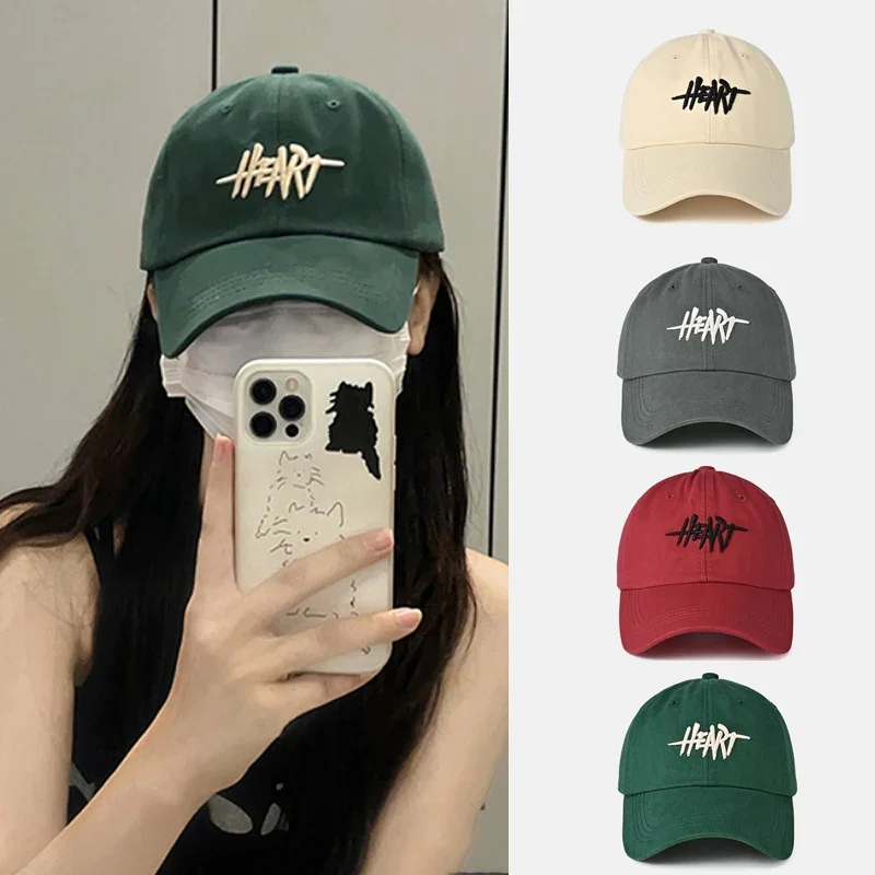 

Men's Spring Summer Outdoor Sun Visor Hats JK Korean Embroidery Letter Baseball Hat For Women Snapback Hip Hop Dad Trucker Cap