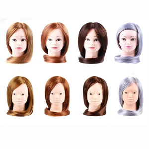 24 дюйма, тренировочная головка Yaki блонд для кос, косметология, женские парикмахерские манекены из высокотемпературного волокна