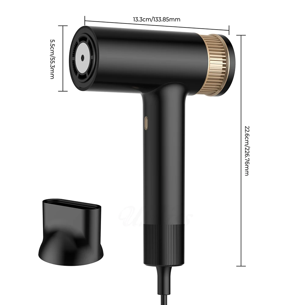 Mini Powerful Hair Dryer High Speed 110000rpm Negative Ions Brushless Blow Dryer Fast Drying Low Noise Salon Electric Blower 6