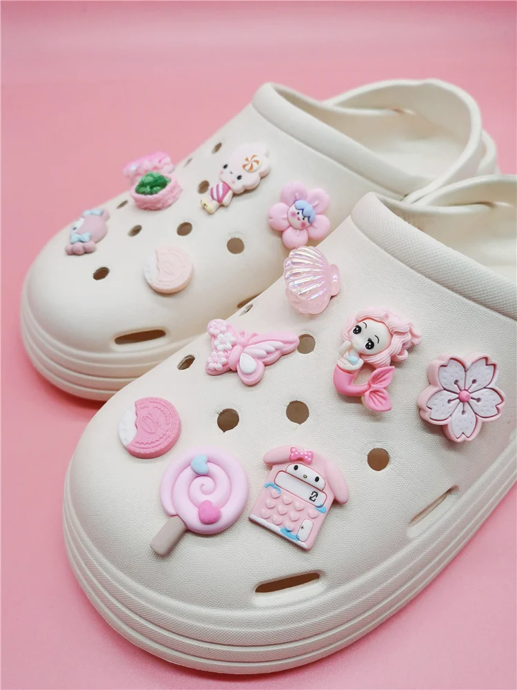 7pcs Kiki's Delivery Kawaii For Croc Accessories Shoe Jewelry Decoration