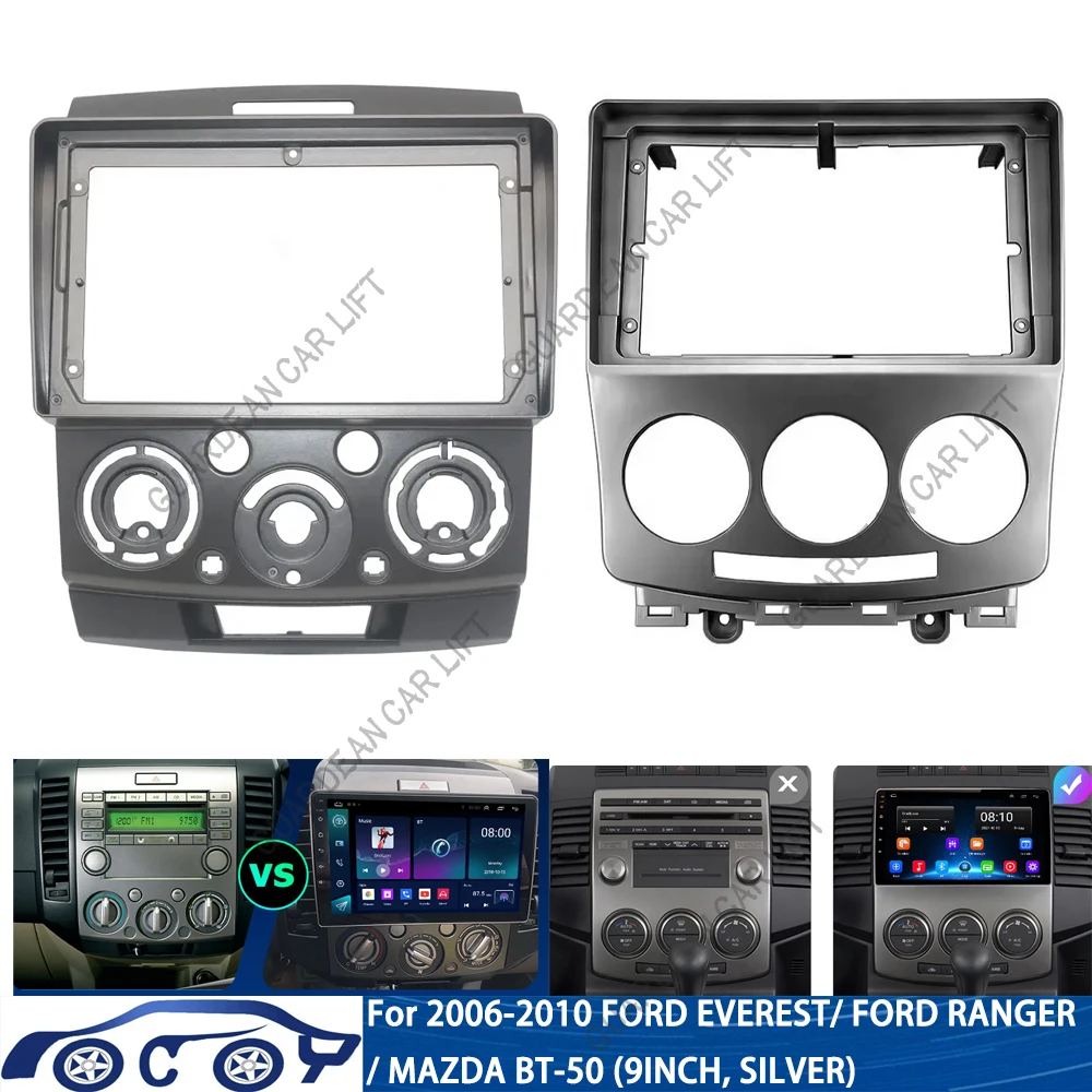 PAKJEL Façade D'autoradio Pour VW Passat B5 Bora Golf IV DVD Stéréo Plaque Adaptateur Tableau De Bord Installation Lunette Garniture Kit.,B-Fascia And Cable