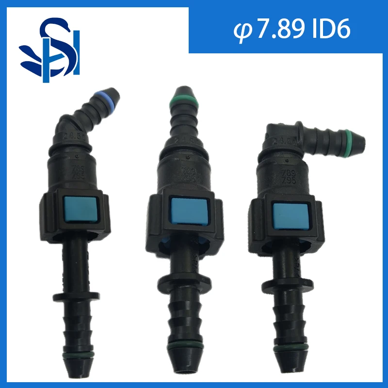 Hose Coupler 7.95 7.89 ID6 Lengthened Set Auto Car Fuel Line Hose Coupler Quick Release Connector Carburetor Part