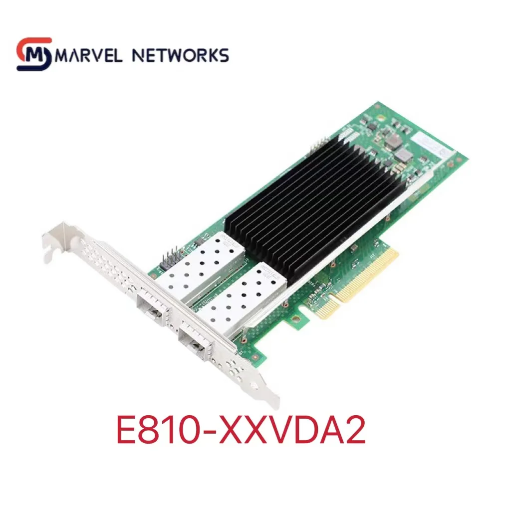 

100% Оригинальный Φ E810 25GbE Dual SFP28 порт Ethernet сетевой адаптер для INTEL
