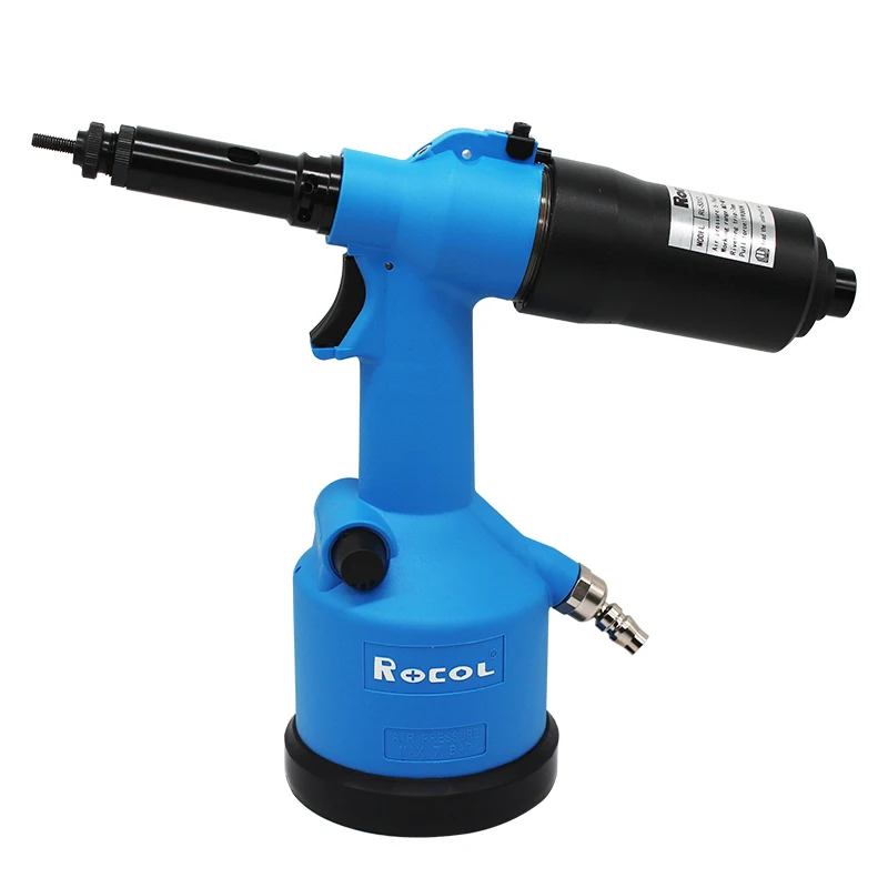 Hot RL-5312k Pneumatic Air Rivet Nut Powerful Pull Force Convenient Handheld Riveting Tool for M3-M12
