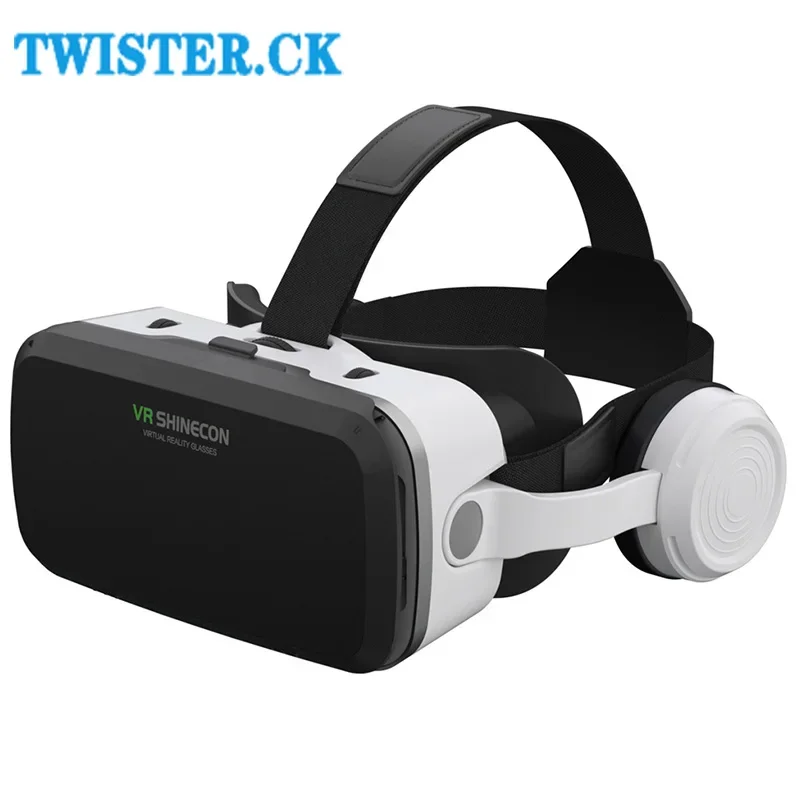 VR Headset VR Goggles Headset With Adjustable Lens Head Strap Virtual Reality For Smart Phones