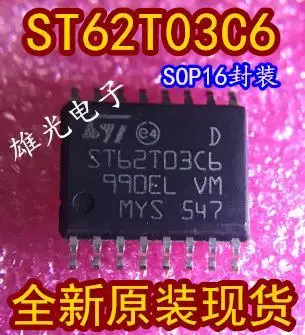 

5 шт./партия ST62T03C6 SOP16 8MCU