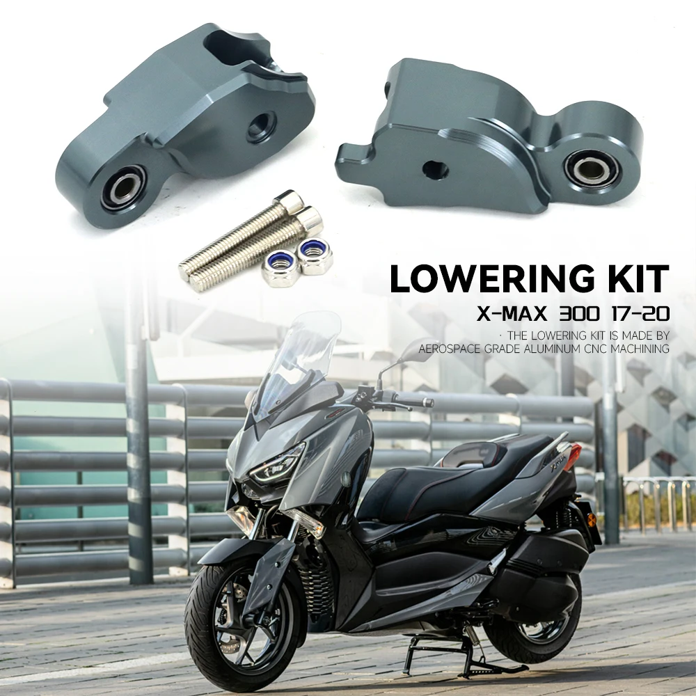 

New Motorcycle Accessories For YAMAHA X-MAX300 X-MAX 300 XMAX 300 XMAX300 X-max 300 Rear Shock Lowering Kit Body lowered by 30mm