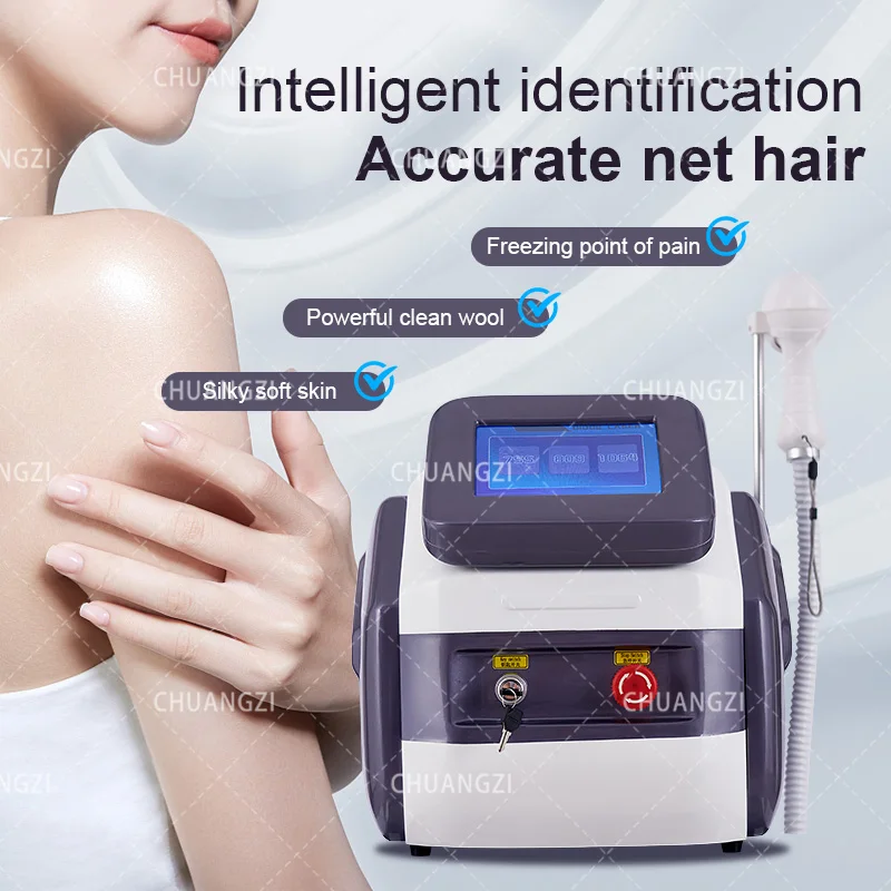 Hair Removal Equipment 755 808nm 1064 Diode Laser Germany Bar Professional Beauty Instrument new hot sale theodolite 2 laser precision optical instrument survey equipment