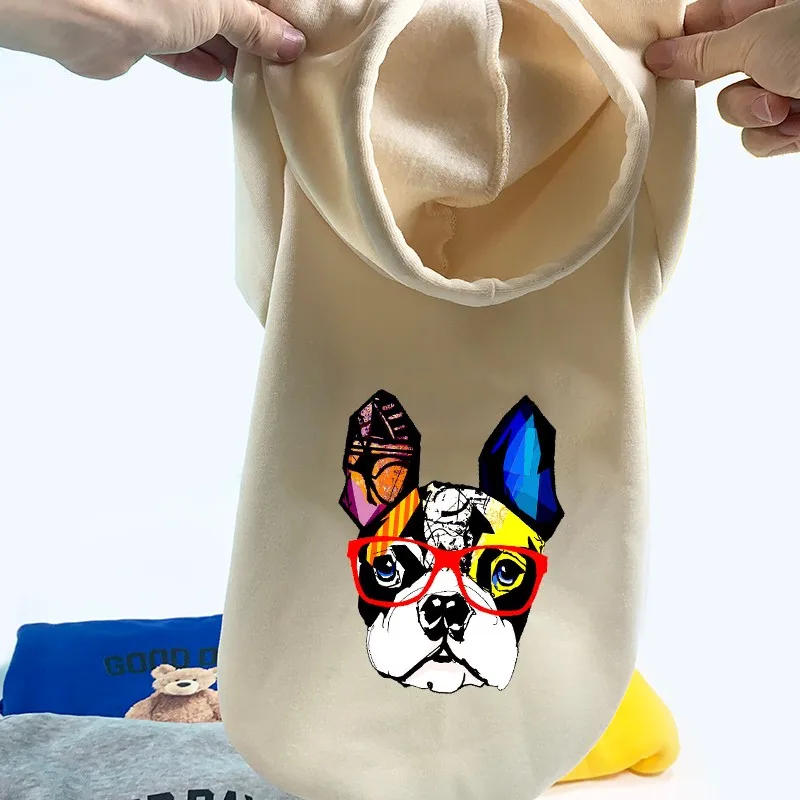 Pet Clothes Dog Hoodie Suitable For Medium Large Dogs French Bulldog Outdoor
