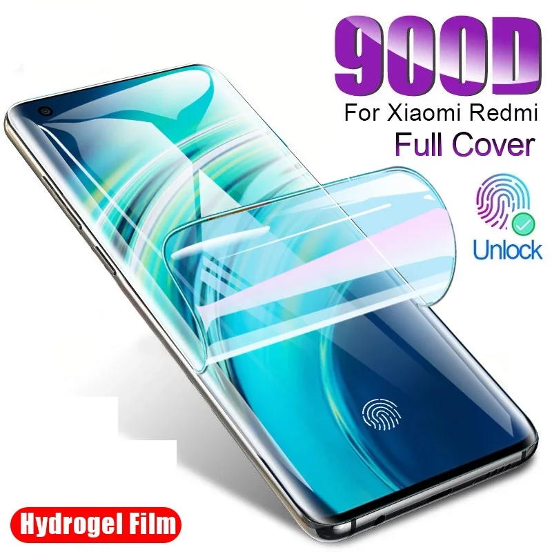 

Гидрогелевая пленка для Redmi Note 11, 10, 9, 7, 8 pro Max, зеркальная Защита экрана для Redmi note 11S, 10S, 11T, 9A, 9C, 8A, 7, 8T, 9T, пленка