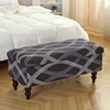 1PC Printed Storage Ottoman Cover Elastic Foldable Bedroom Footstool Covers Bench Stool Furniture Protector Footrest Slipcover 6