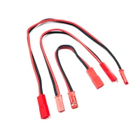 5Pcs RC 10/15/20cm JST Male Female Connector Plug Extension Wire Cable Harness for RC Model Car Aircraft JST 2-Pin Plug Parts - Image 3