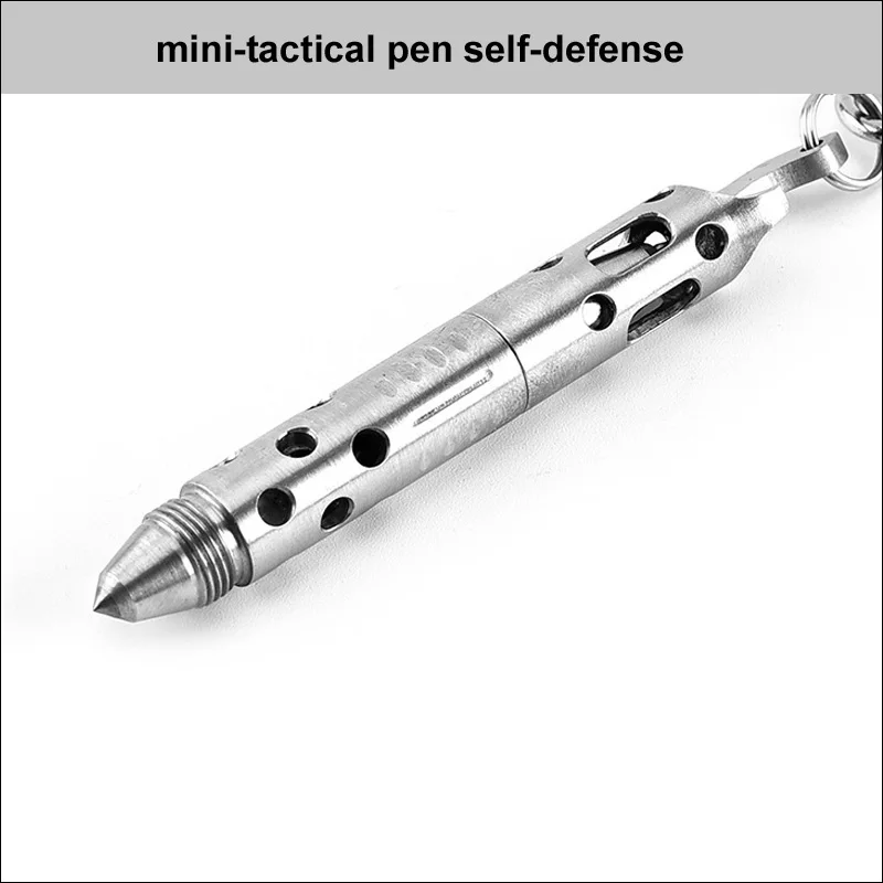 NEW Multifunction pen Mini Pocket-size Metal Ballpoint Pen writing pen self-defense outdoor portable