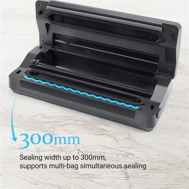 INKBIRD INK-VS02 Vacuum Sealer Packaging Machine For Food Storage Cutter Household Vacuum Food Packer Sous Vacuum bag Rolls