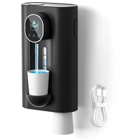 Mouthwash Dispenser For Bathroom, 18.26 Oz (540Ml) Touchless Auto Mouth Wash Dispenser With Magnetic Cups 1