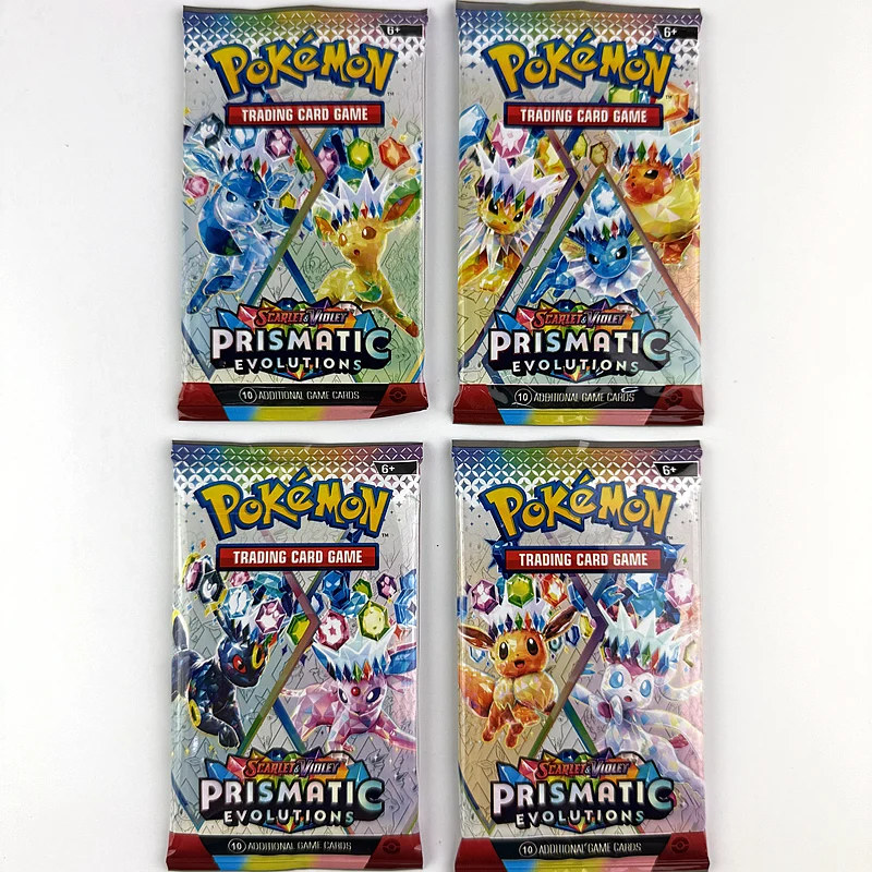 10/20 pièces Carte Pokemon prismatique 151 évolutions anglais Booster bataille Pokemon Jeu de cartes Carte Trading cartes de Collection
