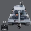 3818 Remote Control Heavy Tank RC Battle War Military Vehicle Metal Gear Box Simulation Smoke Emission Sound Effect Collection 4