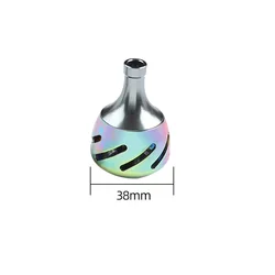 Enhanced Ergonomic Metal Fishing Reel Handle Grip (38mm)