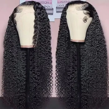 13x6 HD Curly 250% Density 30 42 Inch Lace Front 5x5 Glueless Wigs Human Hair Wigs Deep Wave 13x4 Lace Frontal Wig Ready To Go 1