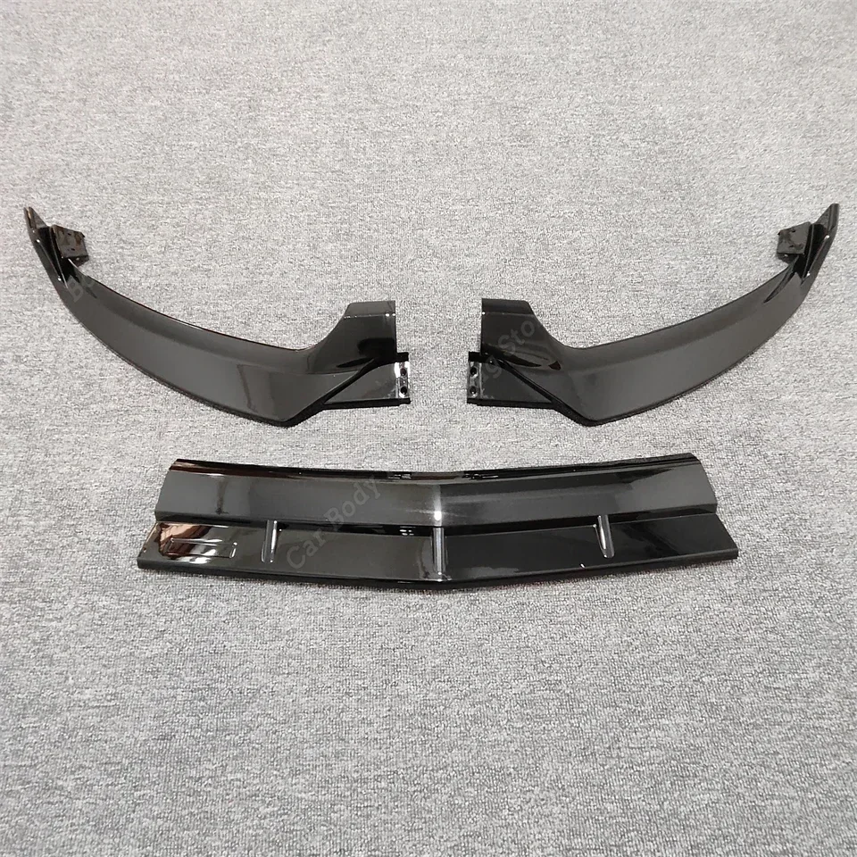 자동차 앞 범퍼 립 스플리터 디퓨저 스포일러 가드, 메르세데스 벤츠 C 클래스 W205 C300 C160 C200 C350e C260 C200 2015-2018