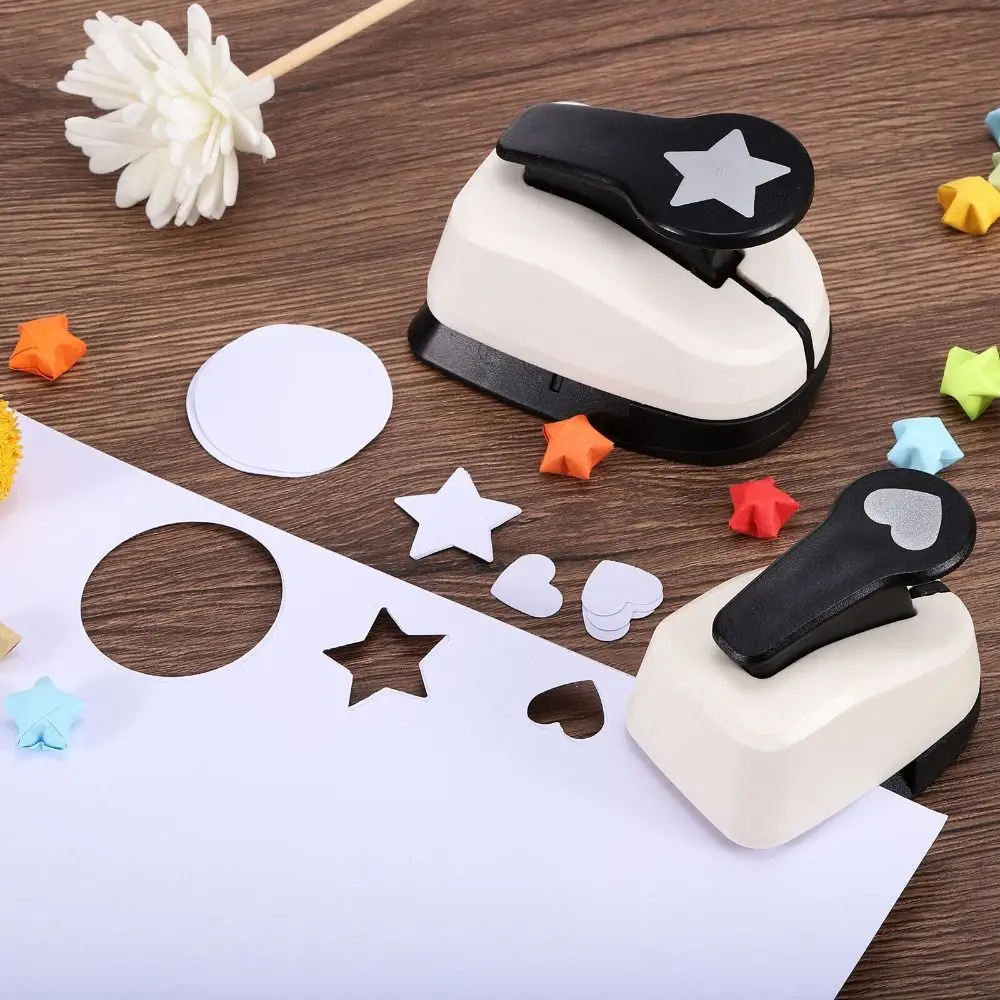 

9-25mm Pentagram Hole Punch Children's Educational Scrapbooking Machine DIY Paper Cutting Craft Hole Punch