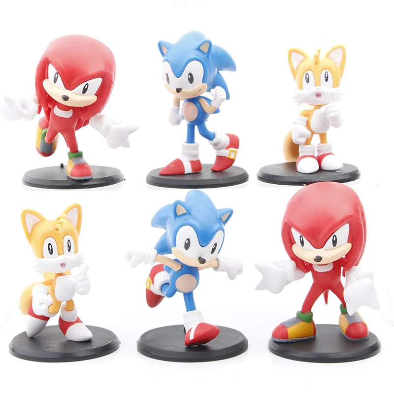 Sonic The Hedgehog Action Figure Toy – Shadow Figure with Sonic, Knuckles,  Amy Rose, and Shadow Figure. 4 inch Action Figures - Sonic The Hedgehog