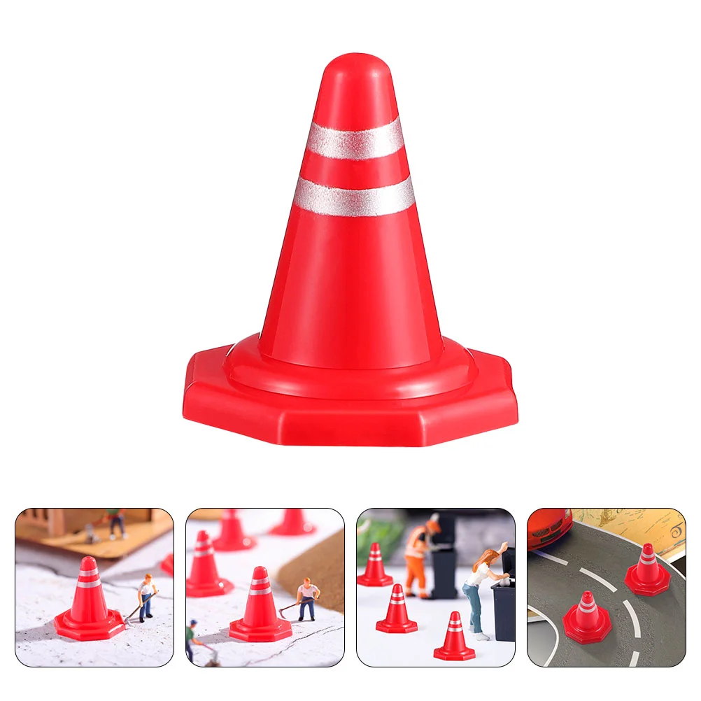 

Sand Table Model Roadblock Toy Traffic Cones Mini Cognition Toys for Kids Learning Ages 8 7-8 Birthday Gift