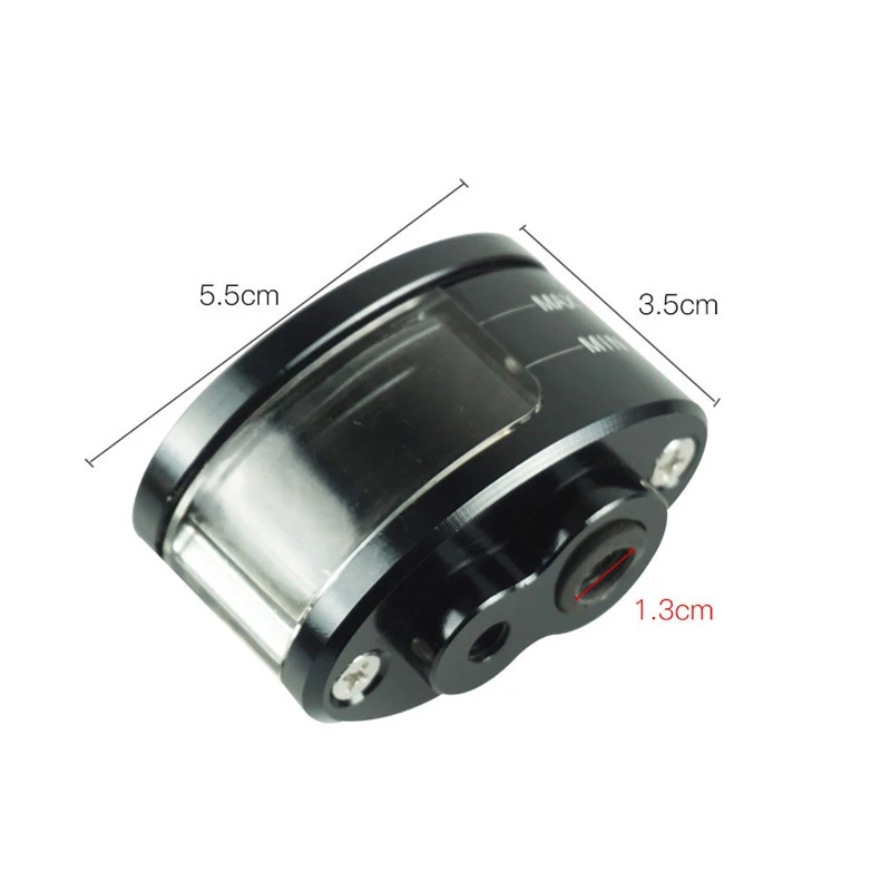 Motorcycle Tuning Parts CNC Aluminum Front Brake Oil Cup Brake Pump Straight Push Models Universal Clutch Tank Oil Cup