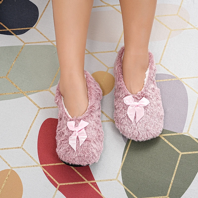 جوارب أرضية قطنية مضادة للانزلاق للنساء ، أحذية نا...