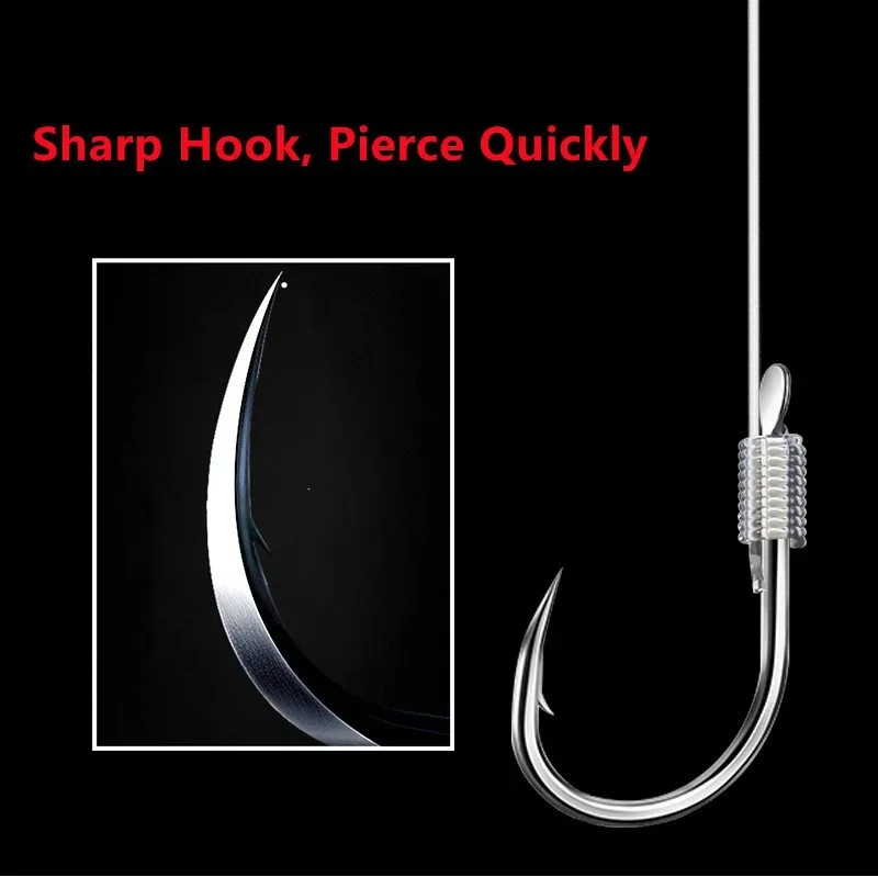 20Hook /10 Pair of New Fine Packaging Fishing Tackle Fishing Line Double Hook Manual Double Hook Fishing Tools Hook Bait