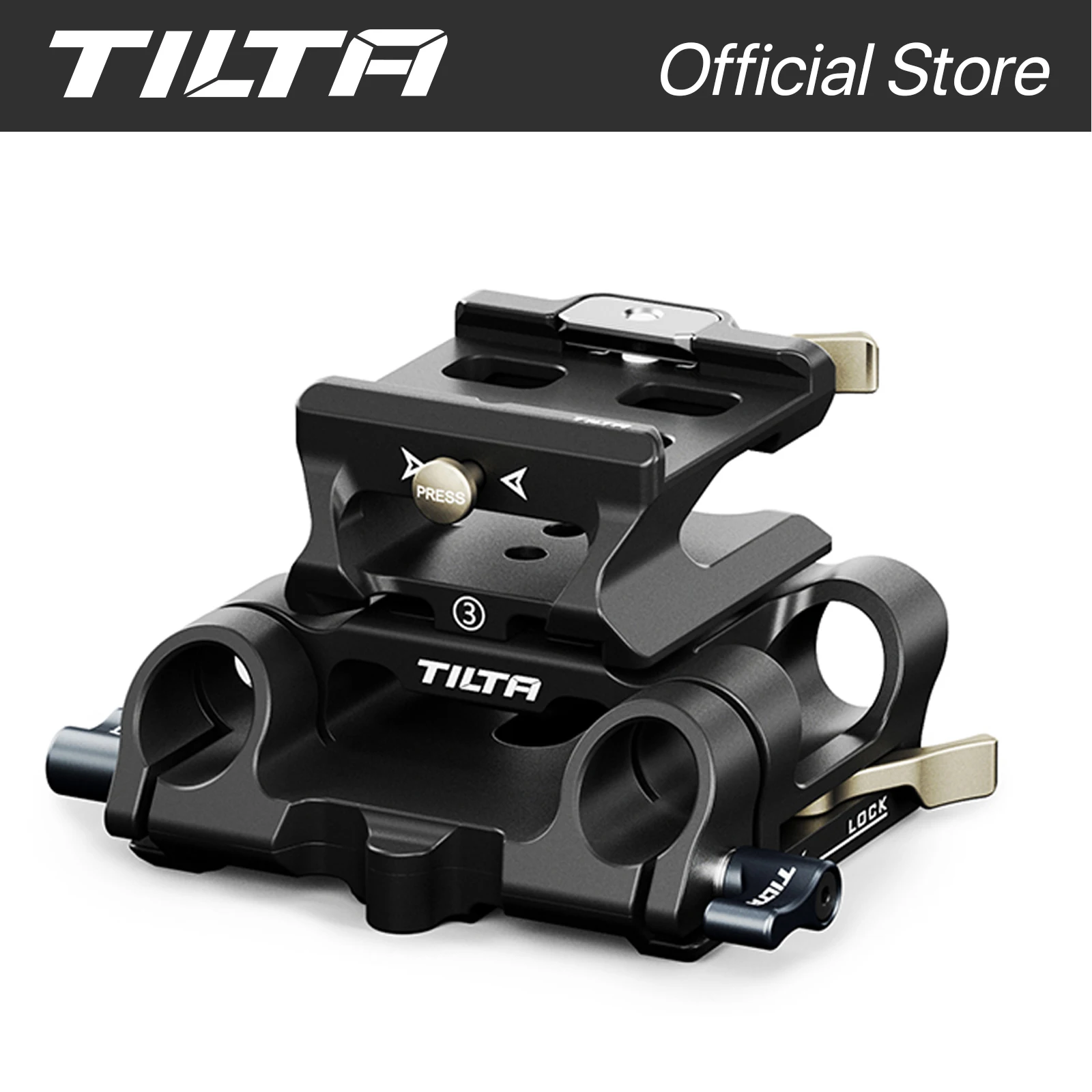 Tilta Baseplate Modular Base Plate tipo Iii e Lws Adaptador Ta-mbp3 15 mm