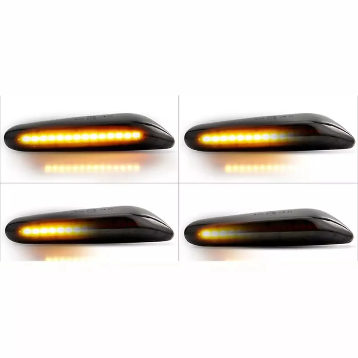 

2PCS Led Dynamic Turn Signal Light Side Marker Sequential Blinker Lamp for -BMW E46 E36 E60 E61 E90 E91 E92 E93 X1 E84