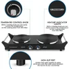 Techwood ES-3203 Hot Plate Electric Double Burner 1800W for Cooking with Adjustable Temperature & Stay Cool Handles 5