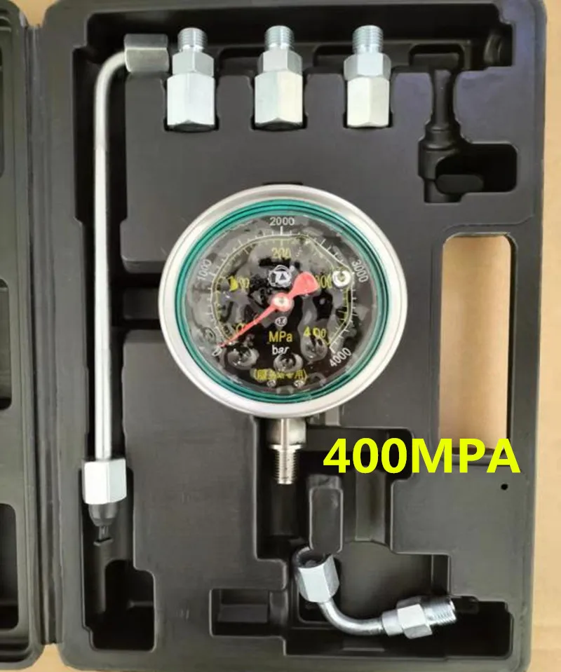 

New Arrival! 400Mpa Diesel Common Rail Pump Plunger Pressure Test Tool Kits, 4000bar Fuel Pump Piston Repair Testing Set