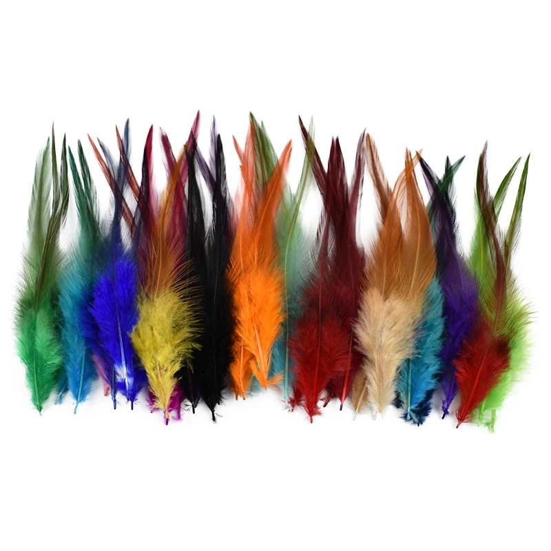 Rainbow Colours Craft Feathers (Pack of 175) Craft Supplies