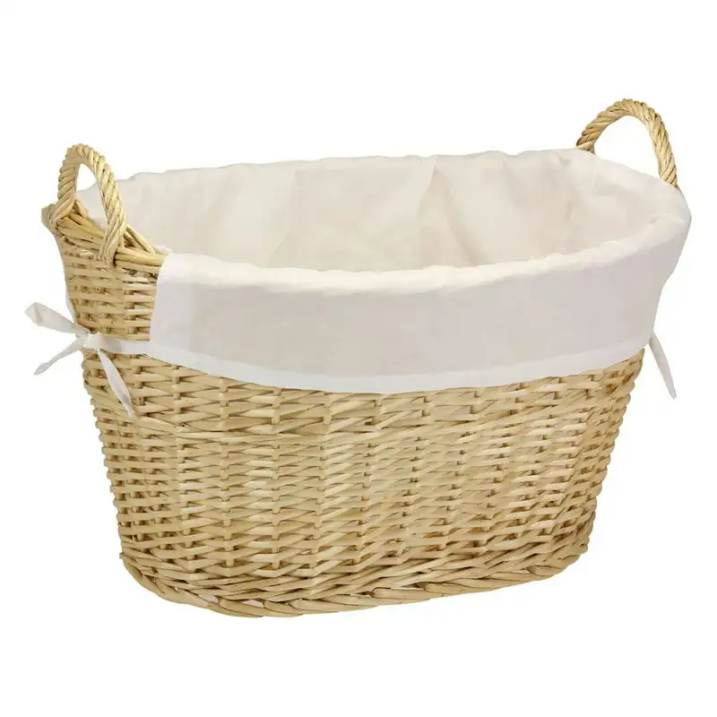

Laundry Basket, Beige