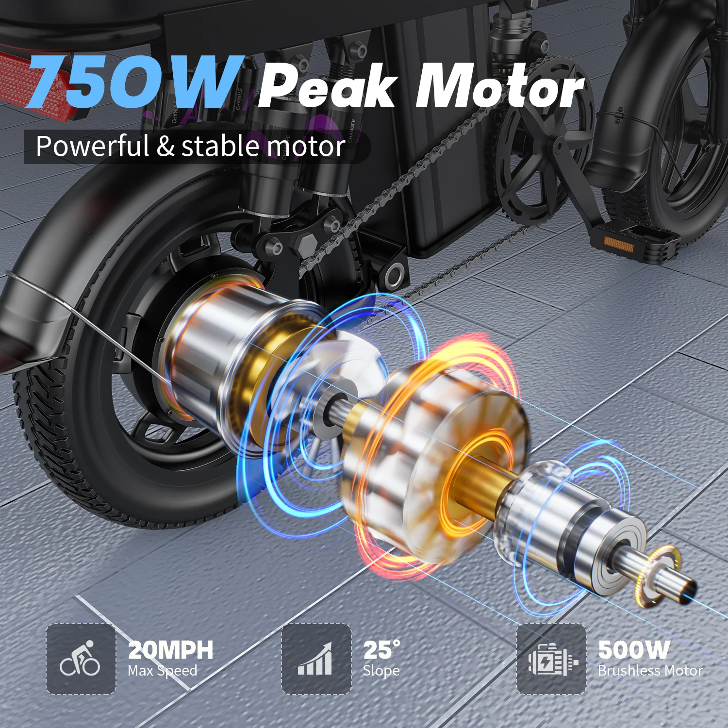 Folding Electric Commuter Bike 2