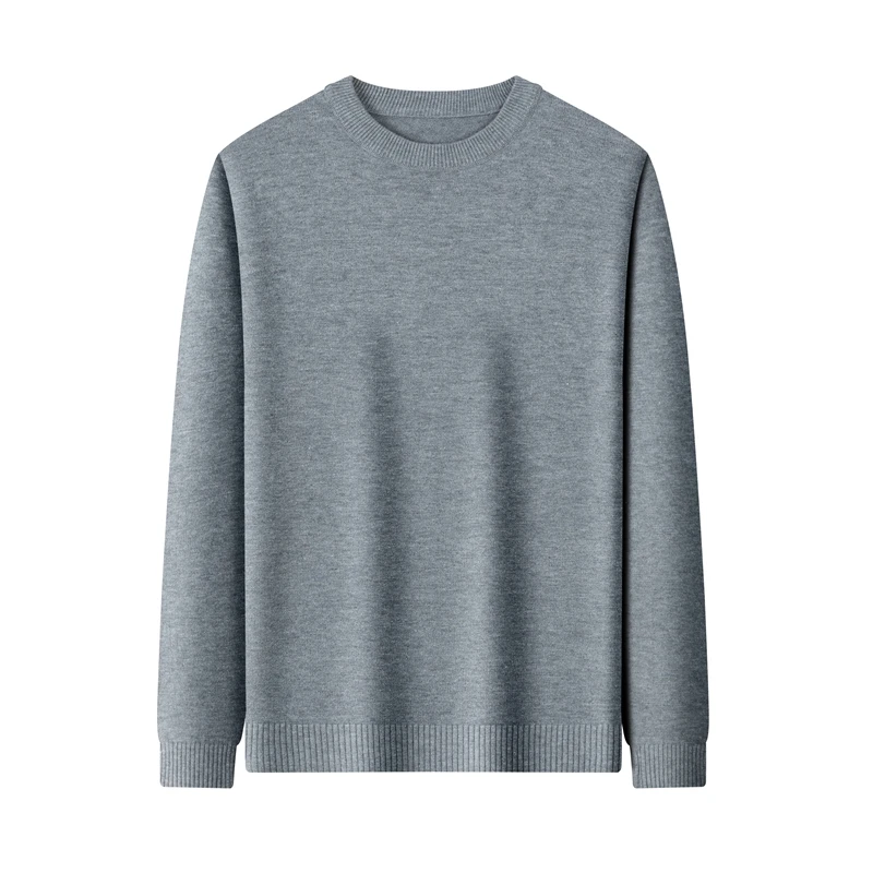 Men's Thick Knit Pullover Sweater, Casual Crew Neck Winter Sweater Se2f9eaebddf1469fb4540d7ede2b23dc3