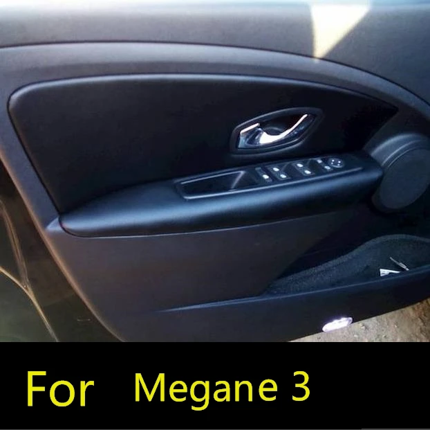 For Renault Megane 2 Customized Full doors Dashboard Decor Frames