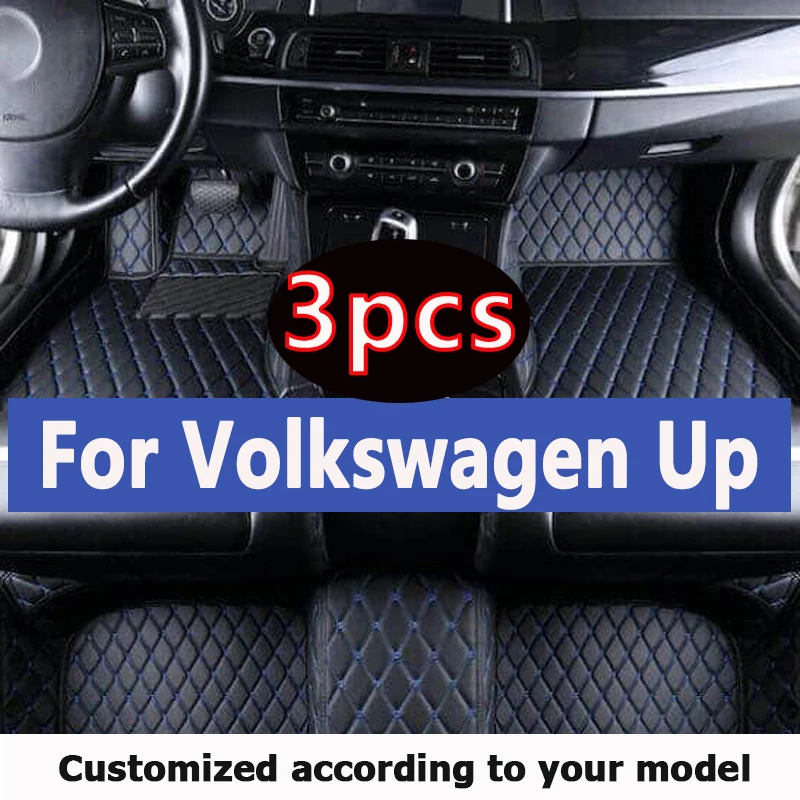 Tappetino Auto Per Vw Volkswagen Up 2012 ~ 2019 Impermeabile Tapete Automotivo Para Carro Tappetini Auto Accessori Voiture Accessori Auto