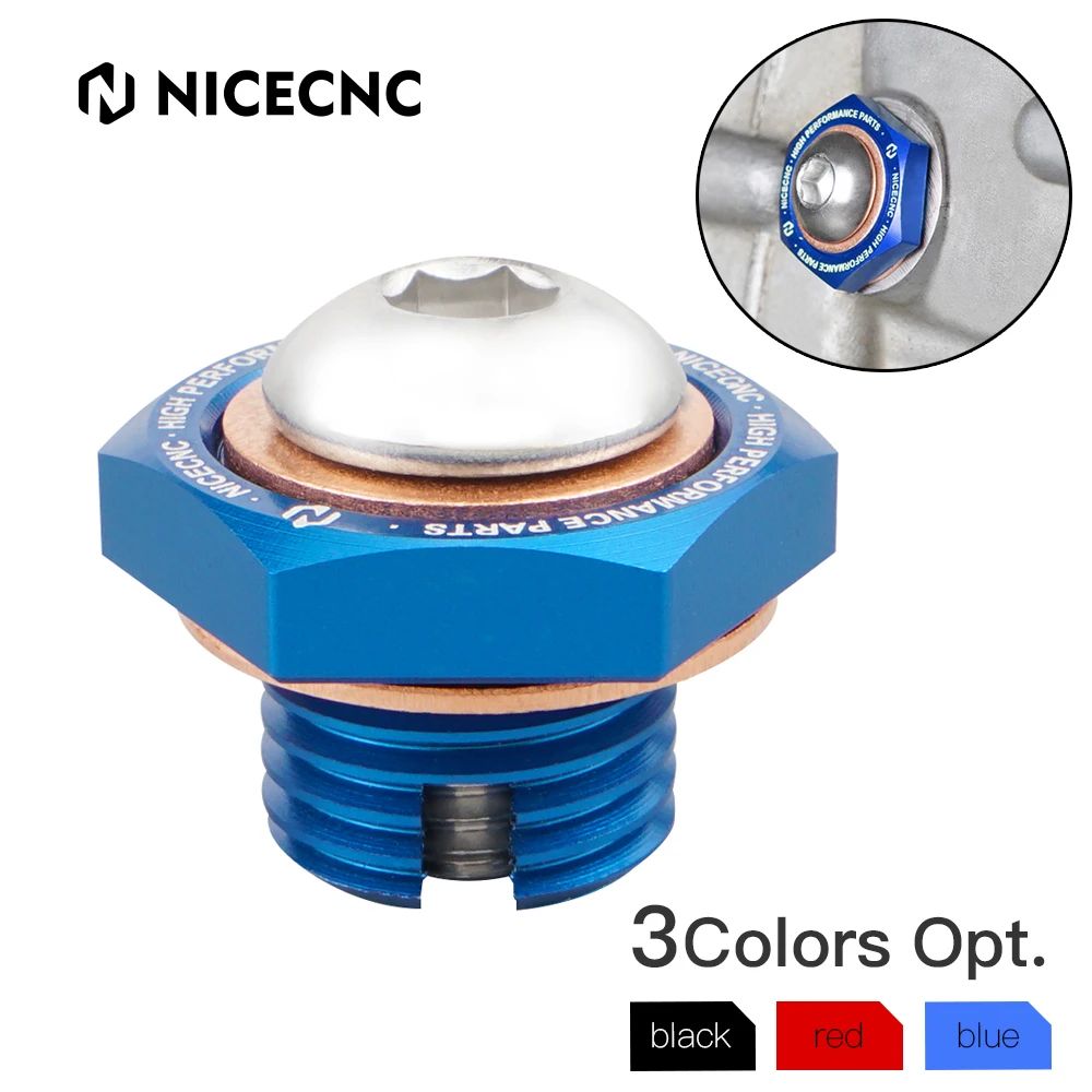 NiceCNC Gear Reducer Oil Drain Plug for Yamaha Raptor 700 R 20062022