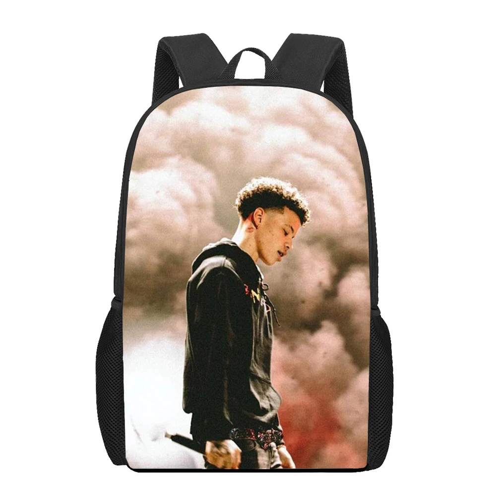 Lil Mosey Rapper Kids School Bags 3D Print Children Book Bags for Girls Boys Orthopedic Schoolbag Primary Backpacks Mochila