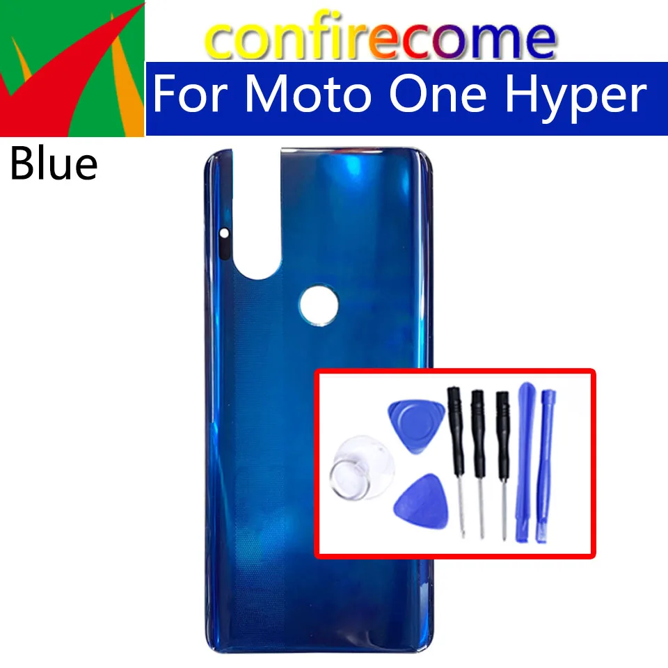 

Сменная Крышка батарейного отсека задняя крышка корпуса для Motorola Moto One Hyper