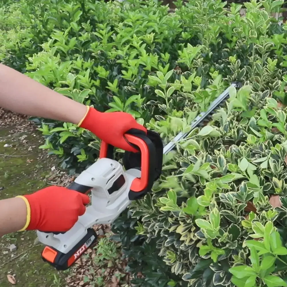 20V Battery Cordless Hedge Trimmer Machine Cutter Dual Blade Commercial Hedge Trimmers